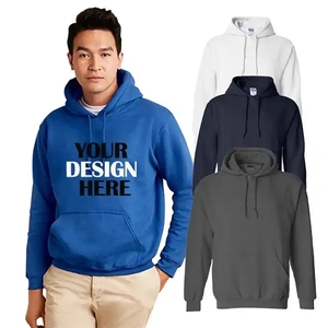 High Quality Plain Zip Up Hoodie