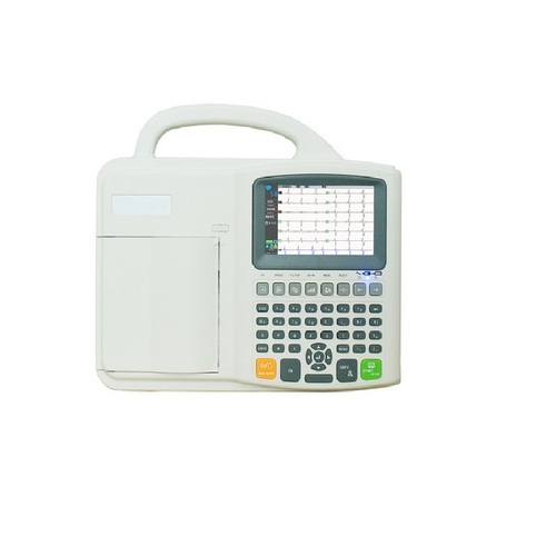 WSE-8130 3 channels 12 leads 5" color TFT LCD Screen ECG EKG Monitor Machine